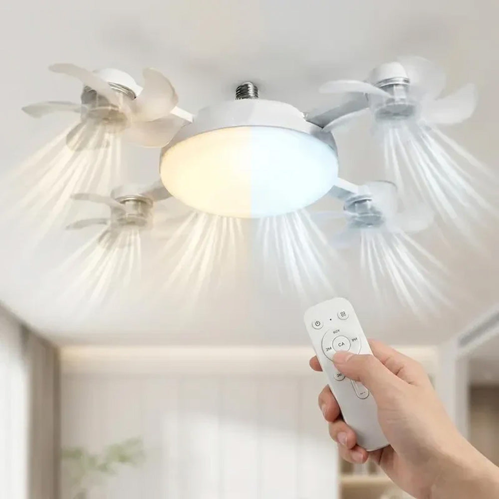 Screw-in Ceiling Light Fan