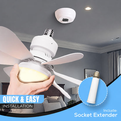 Screw-in LED Fan