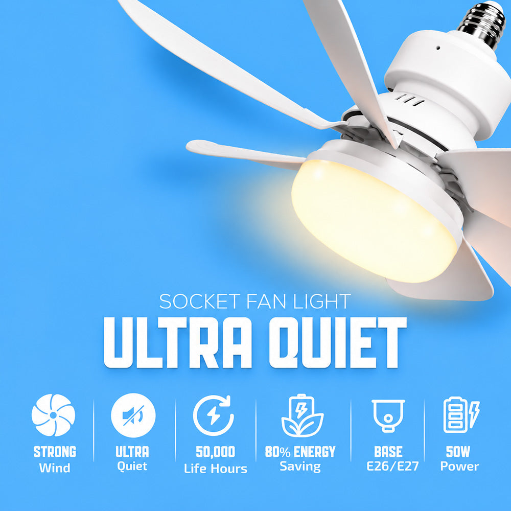 Screw-in LED Fan